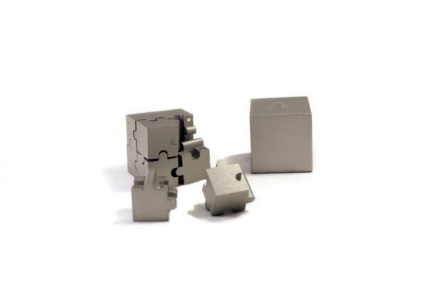 Μεταλλικό 3D παζλ κύβος - 4