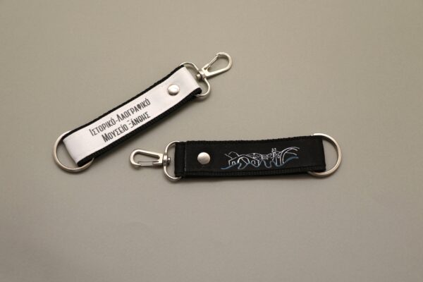 Μπρελόκ με σχέδιο την Παλιά Πόλη (μαύρο) - 3