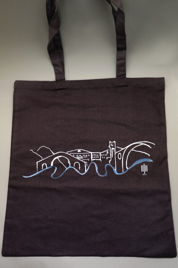 Tote bag με σχέδιο την Παλιά Πόλη - 1