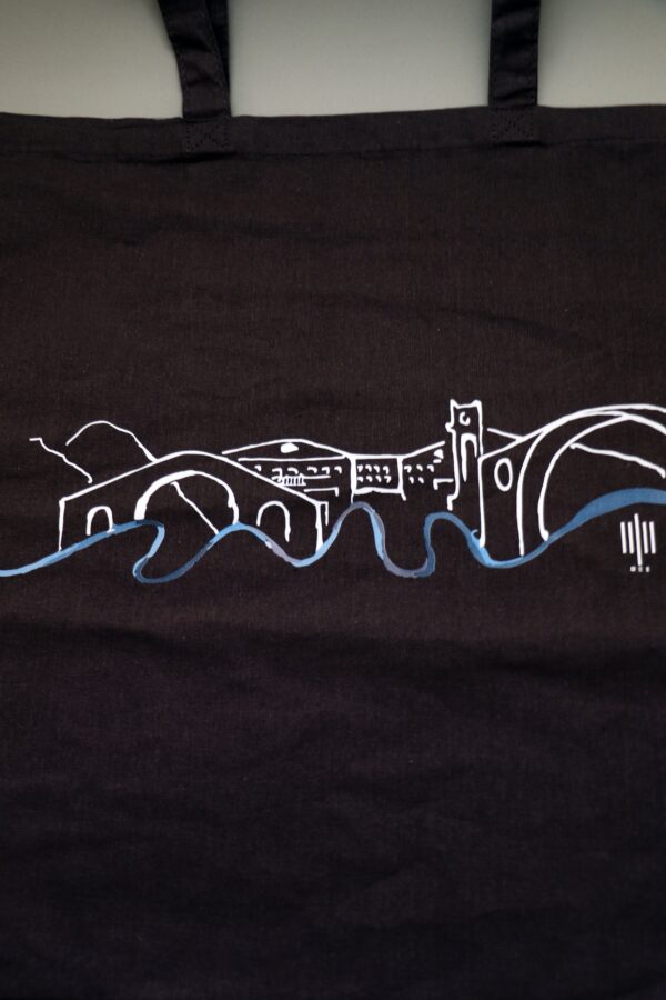 Tote bag με σχέδιο την Παλιά Πόλη - 3