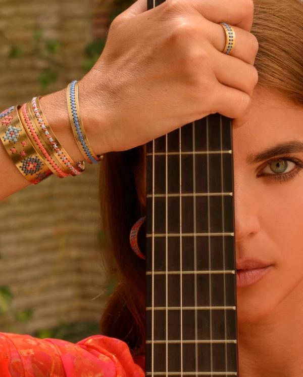 Βραχιόλι Kedima Louloudia Μπλε - 2