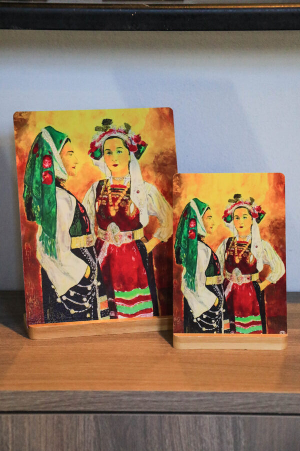 Μεταξάδες / Δύο φορεσιές - Μεταλλικό Διακοσμητικό - 3