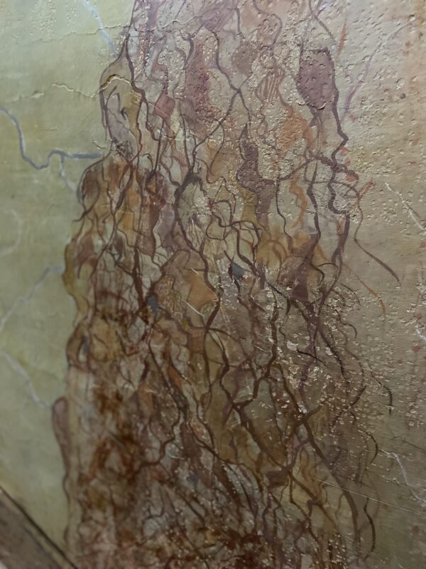 Φουλάρι 100% μετάξι με σχέδιο τοιχογραφίας του μουσείου - Κύμα - 7