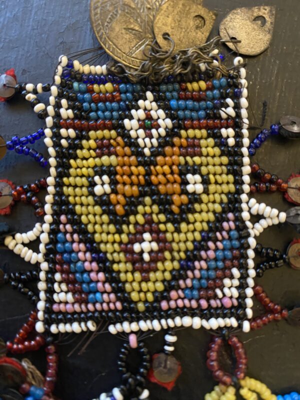 Tote bag με σχέδιο παραδοσιακό κόσμημα (μπεζ) - 4