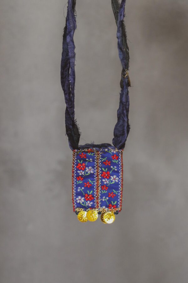 Χειροποίητο κολιέ εμπνευσμένο από φορεσιά του Έβρου - 1