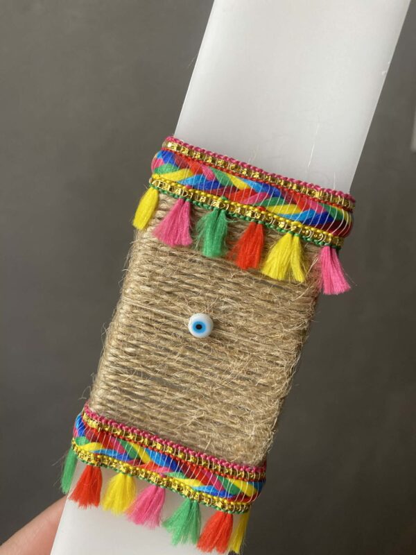 Χειροποίητη Λαμπάδα Νο3 - 2