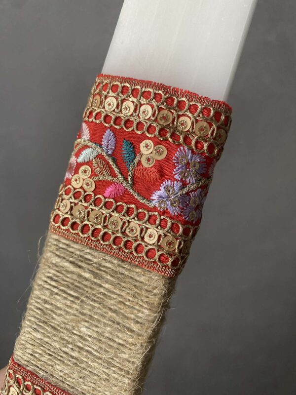 Χειροποίητη Λαμπάδα Νο5 - 2