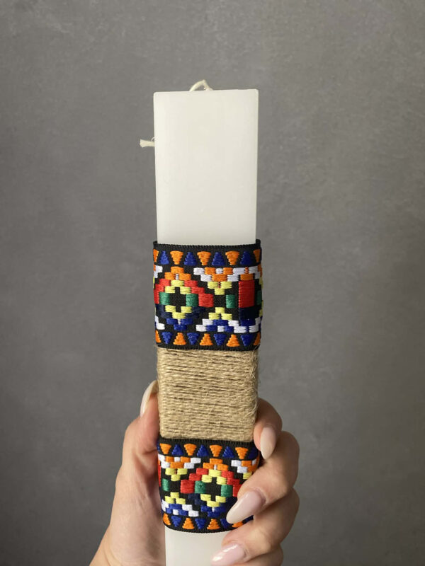 Χειροποίητη Λαμπάδα Νο8 - 2