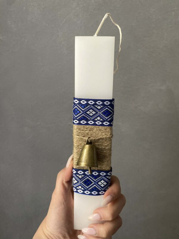 Χειροποίητη Λαμπάδα Νο7 - 4