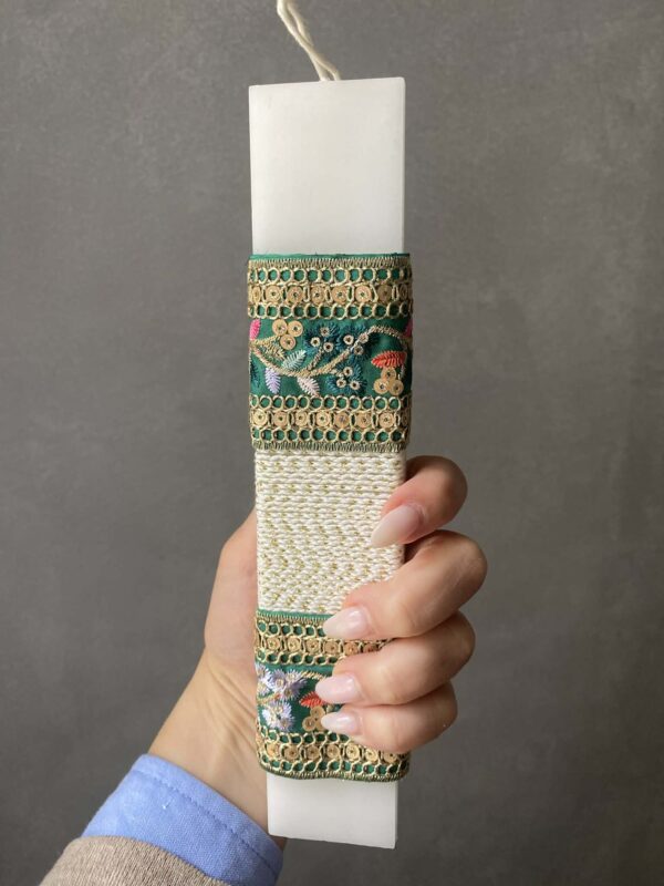 Χειροποίητη Λαμπάδα Νο6 - 3