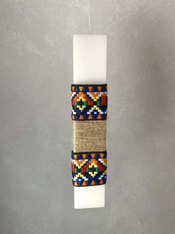 Χειροποίητη Λαμπάδα Νο8 - 1