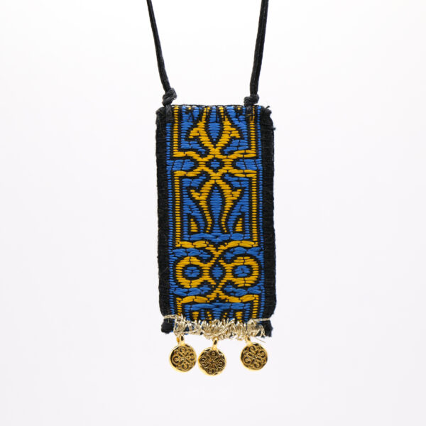 Χειροποίητο κολιέ εμπνευσμένο από φορεσιά της Θράκης