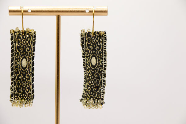 Χειροποίητα σκουλαρίκια εμπνευσμένα από φορεσιά της Θράκης - 2